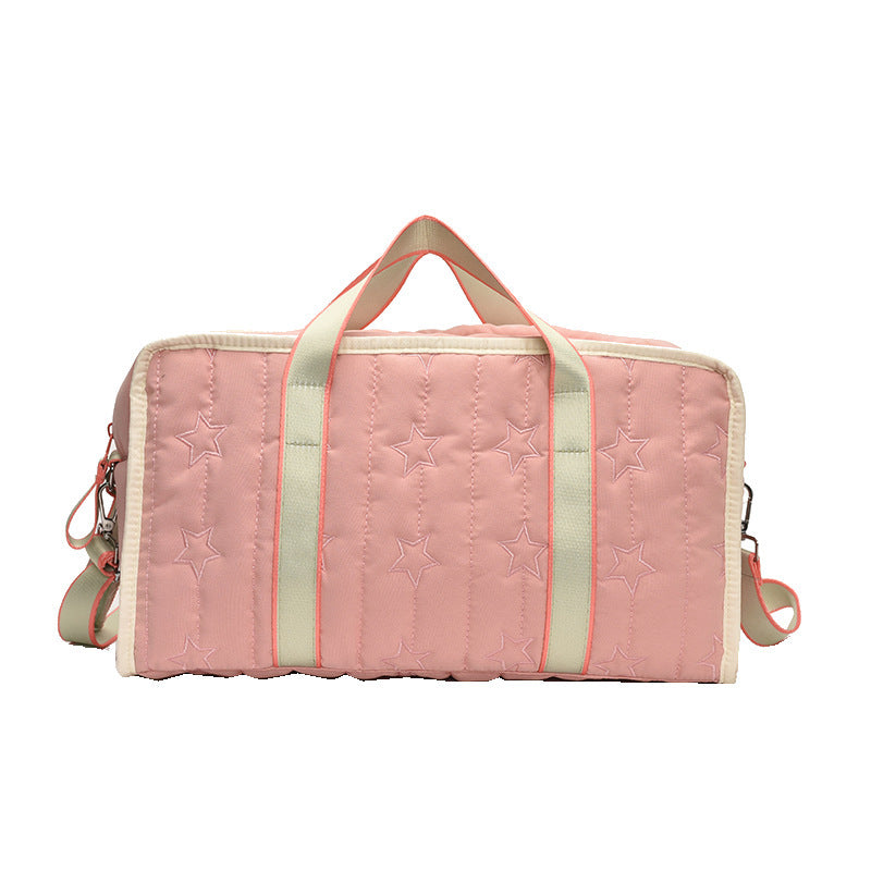 Stylish Quilted Duffel Bag Kalsten