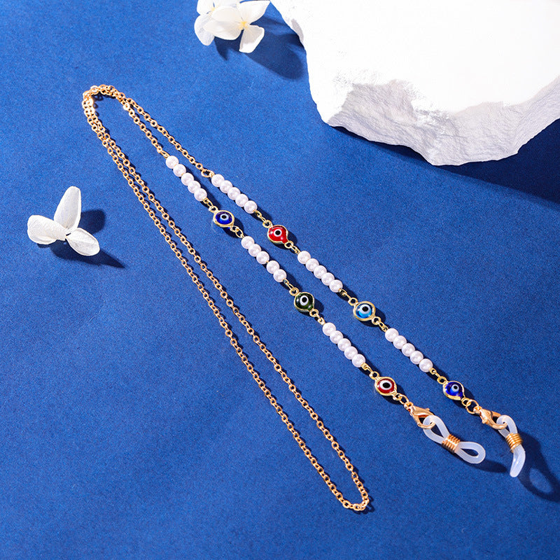 Decorative Multi-Color Eyewear Chain Kalsten