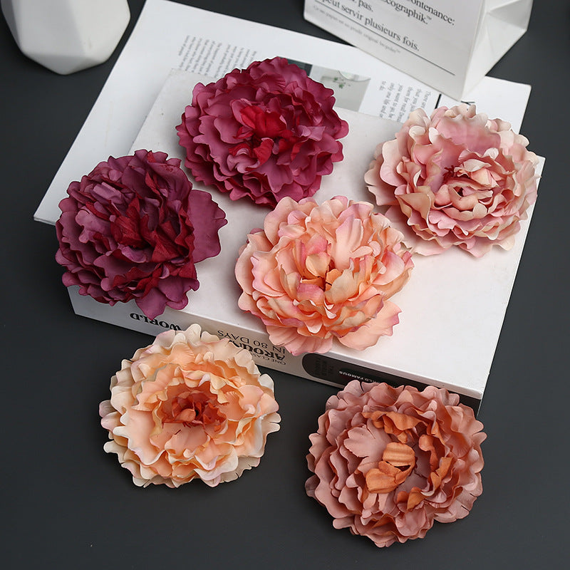 Decorative Fabric Floral Brooch