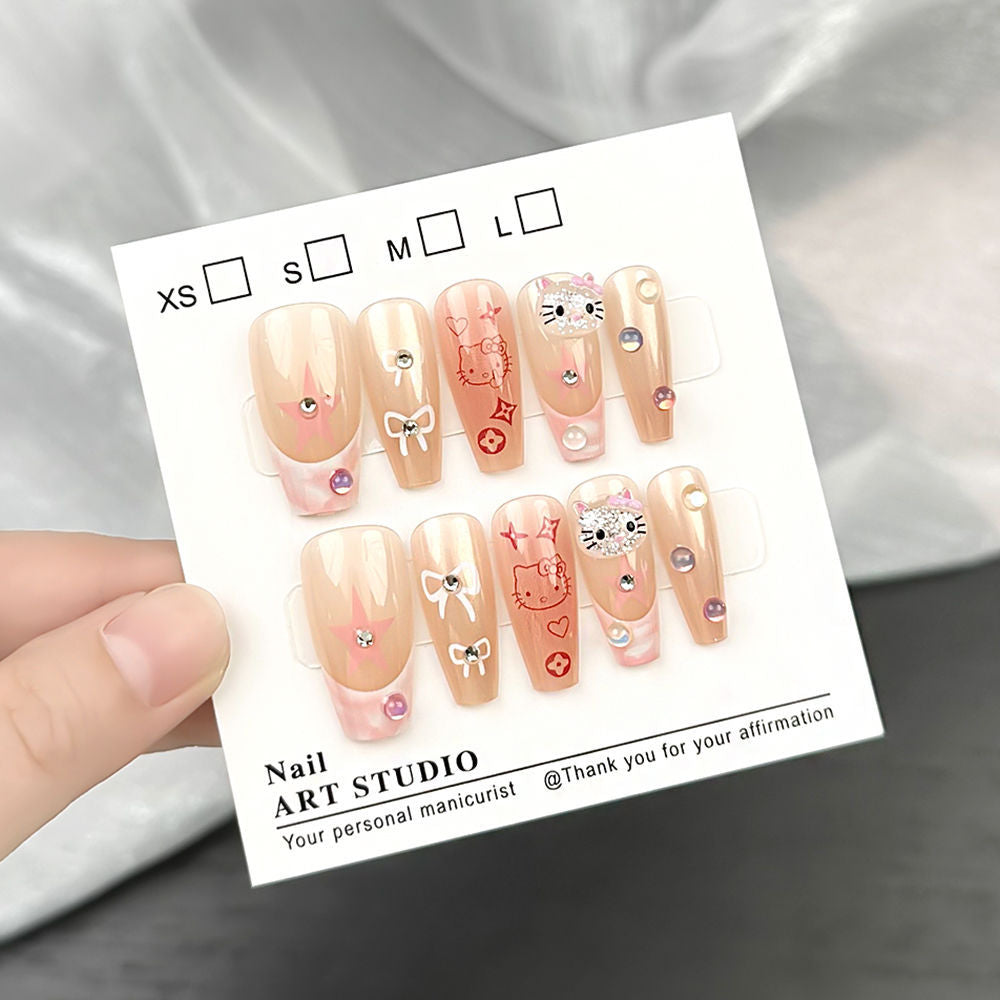 Artificial nails with special designs Kalsten