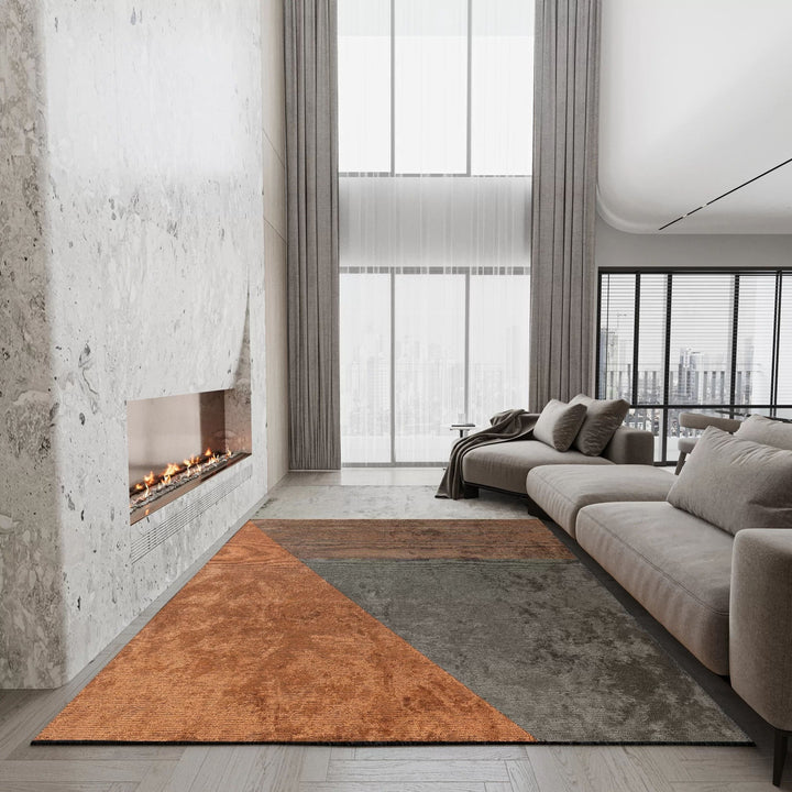 Geometric Abstract Area Rug
