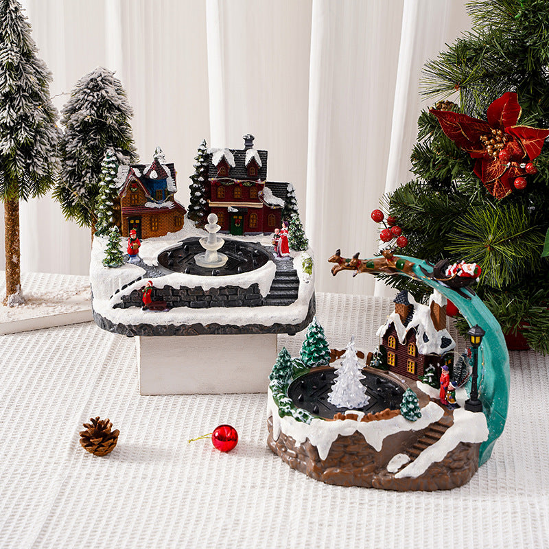 Christmas Village with Lighting Kalsten