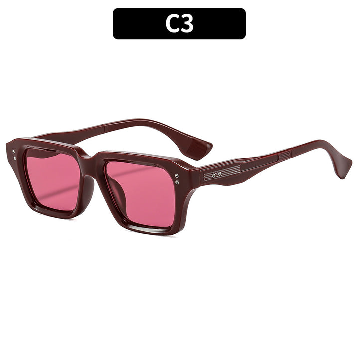 Vintage-Inspired Oversized Square Sunglasses
