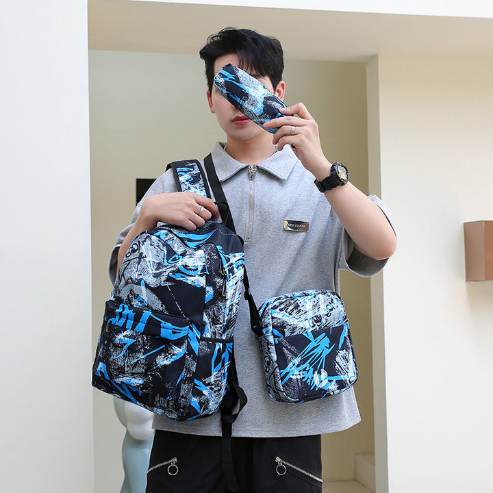 Trendier Urban Backpack with Matching Shoulder Bag Kalsten