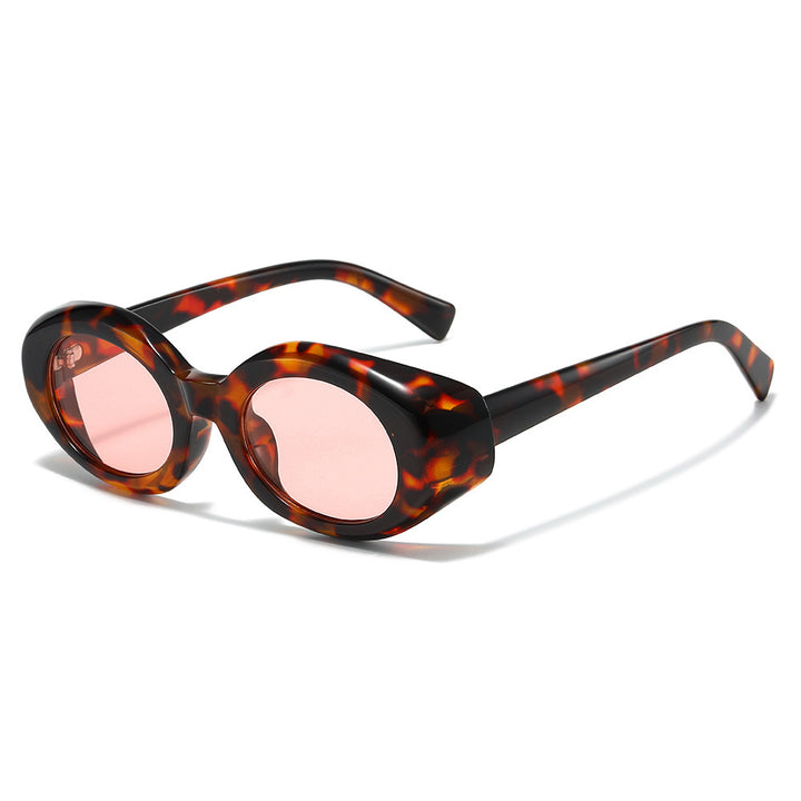 Oversized Geometric Sunglasses with Thick Frames Kalsten