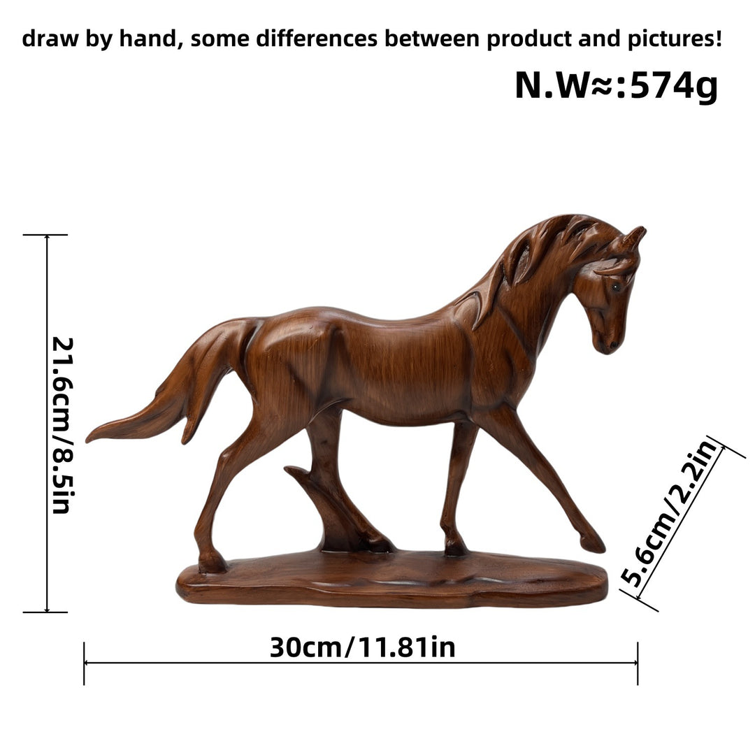 Artful Running Horse Sculpture Kalsten