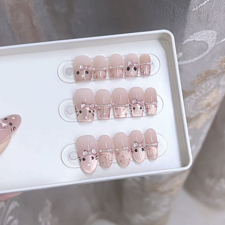 Novelty Character-Themed Press-On Nail Set Kalsten