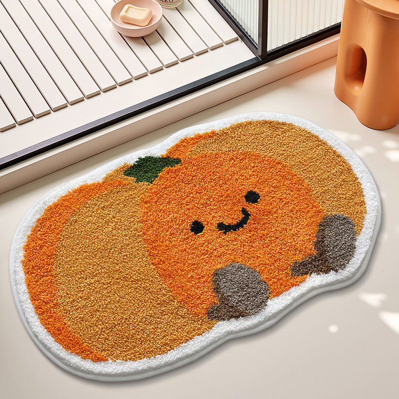 Cute dessert-themed bath mat