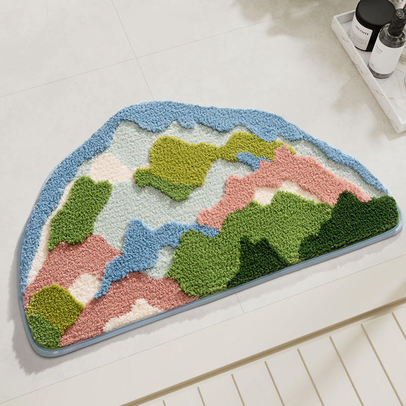 Artistic Landscape Bath Mat Kalsten