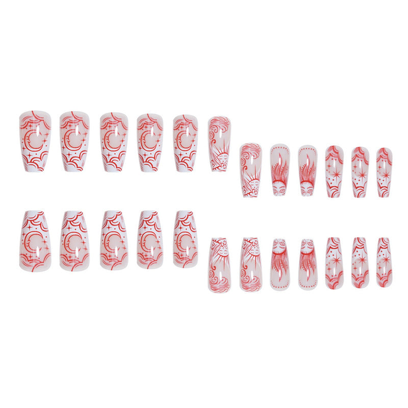 Artistic Long Press-On Nail Extensions Kalsten 1787913911