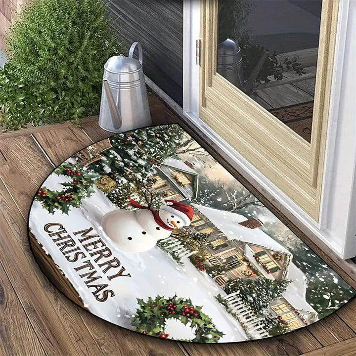 Holiday-Themed Decorative Floor Mat Kalsten