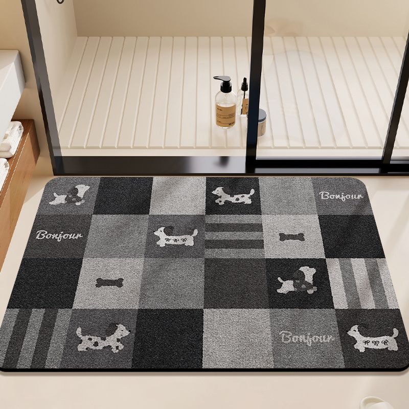 Cute Bear-Themed Bath Mat Kalsten