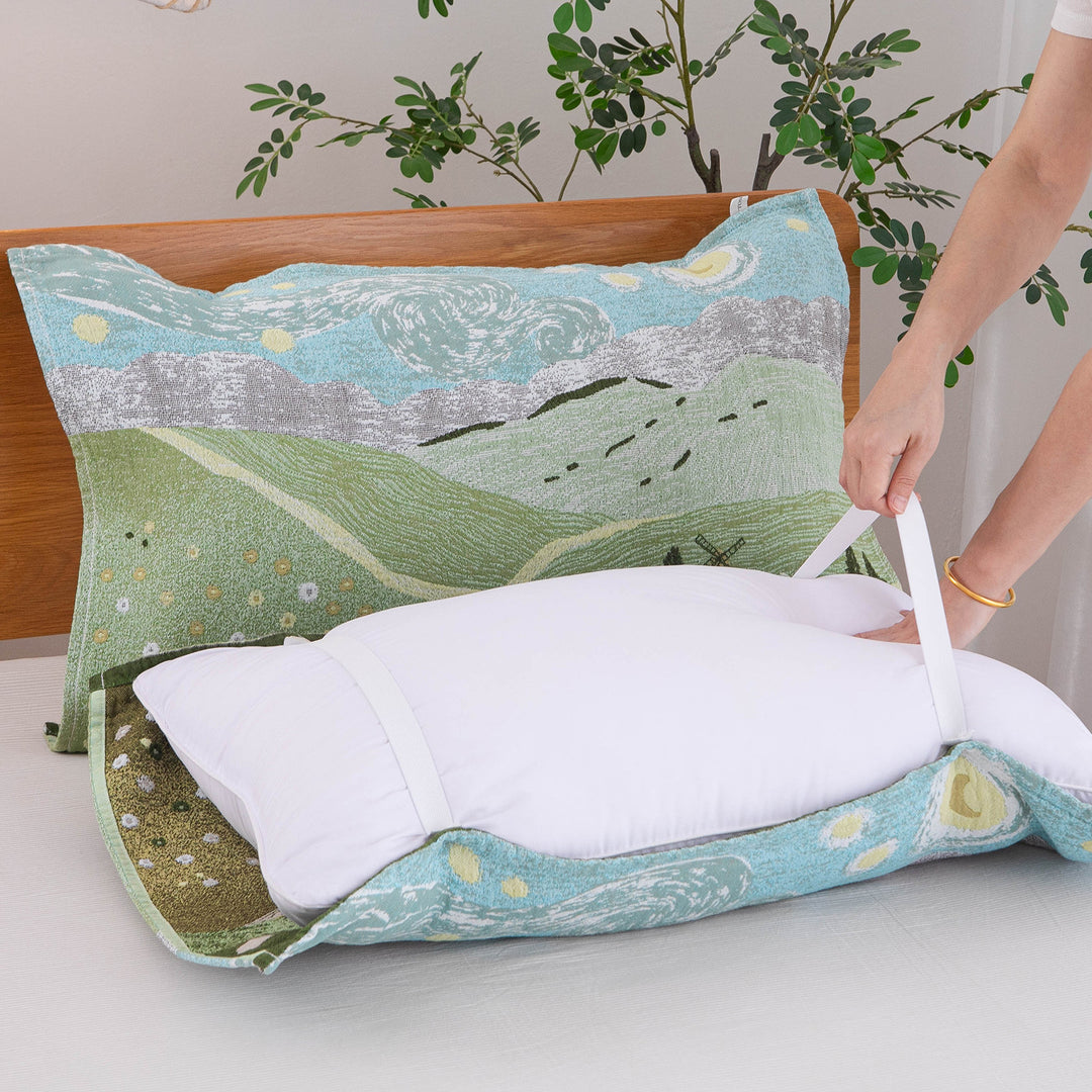 Women's pillow with removable cotton cover Kalsten