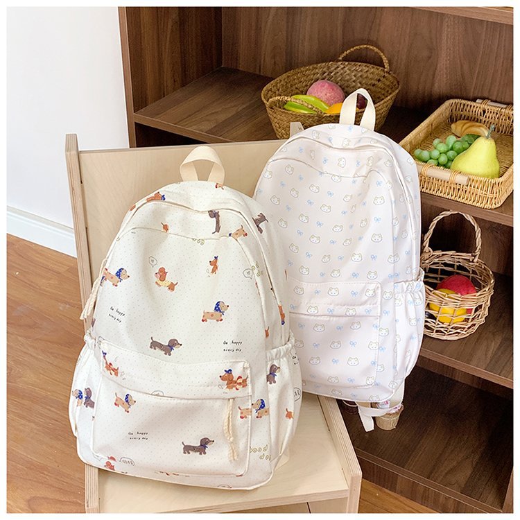 Backpack with Cute Dog Friend Design Kalsten