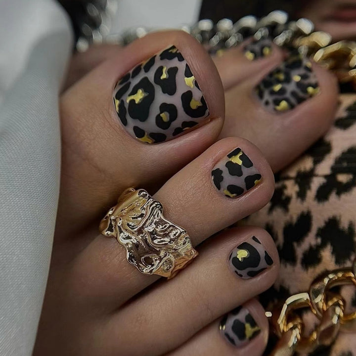 Stylish Leopard Print Nail Art Kalsten 1789915938