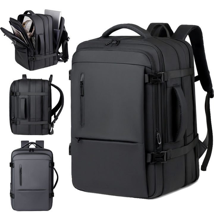 Functional backpack with special laptop compartment and optimal space utilization Kalsten
