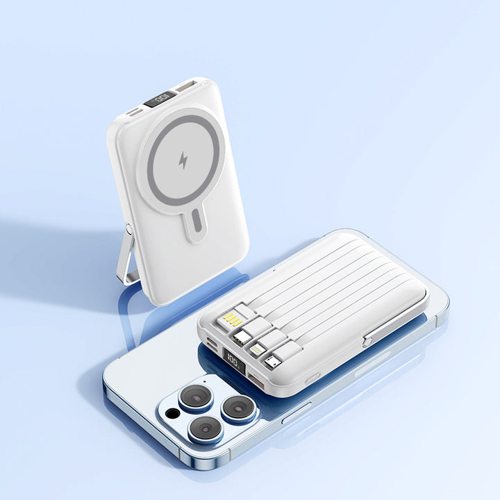 Portable power bank with Magsafe technology by Kalsten