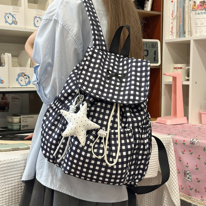 Trendy Drawstring Casual Backpack Kalsten