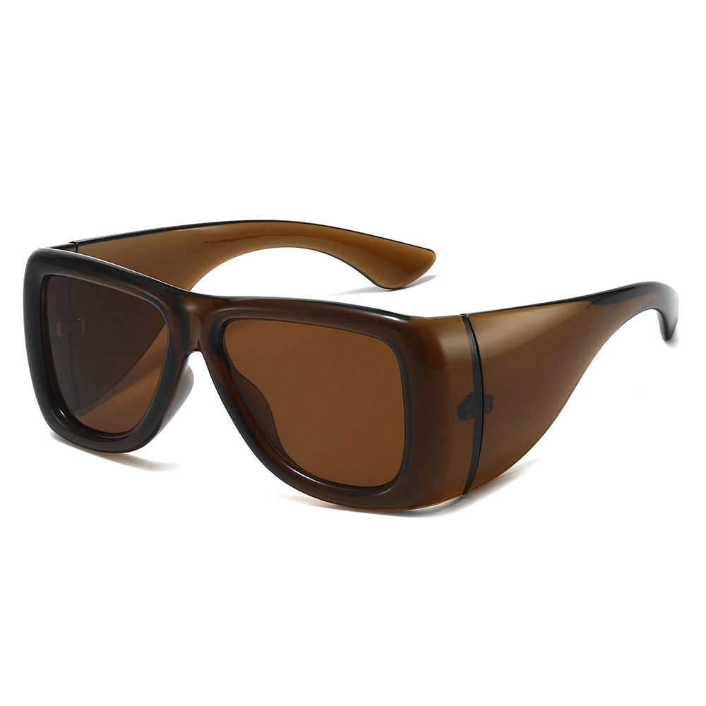 Oversized Fashion-Driven Shield Sunglasses Kalsten