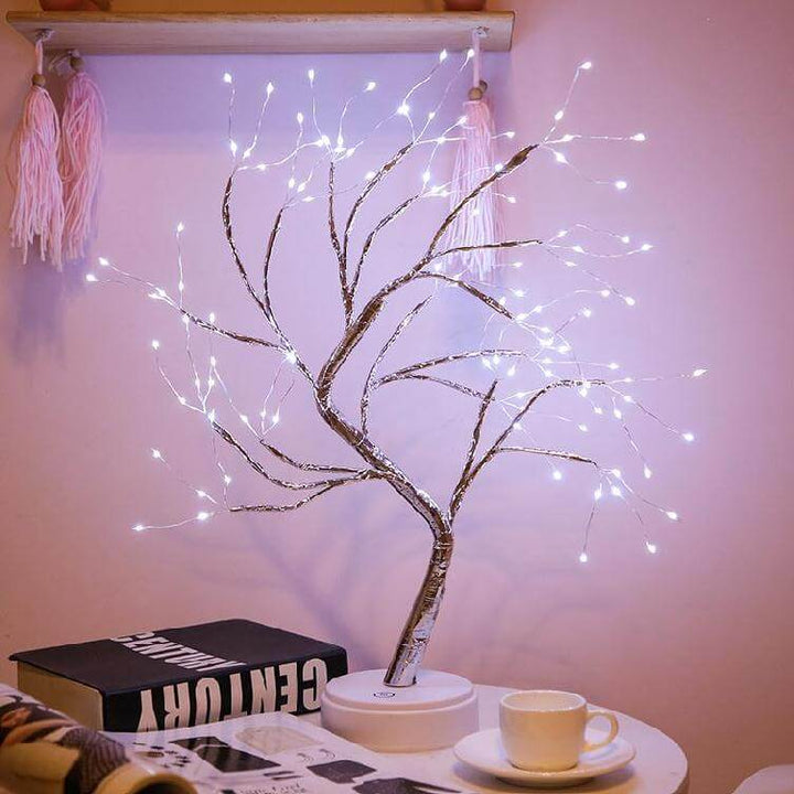 LED Table Lamp with Colourful Tree Lights | Kalsten