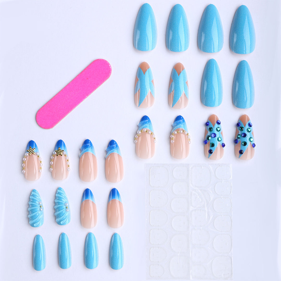 Artificial nails in maritime design with 3D elements Kalsten