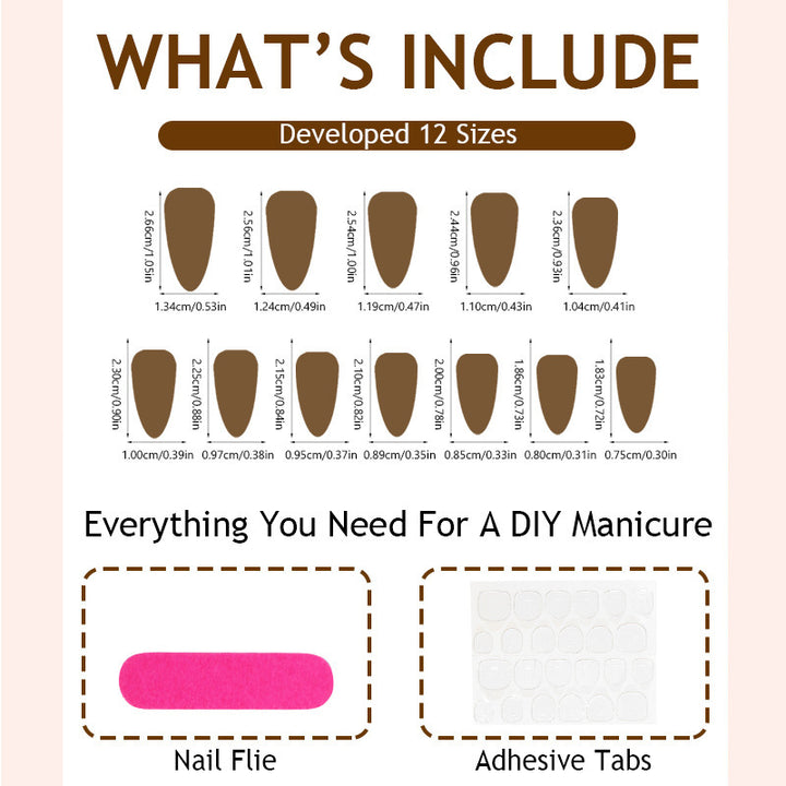 Creative Nail Art Set with Winter Design Kalsten