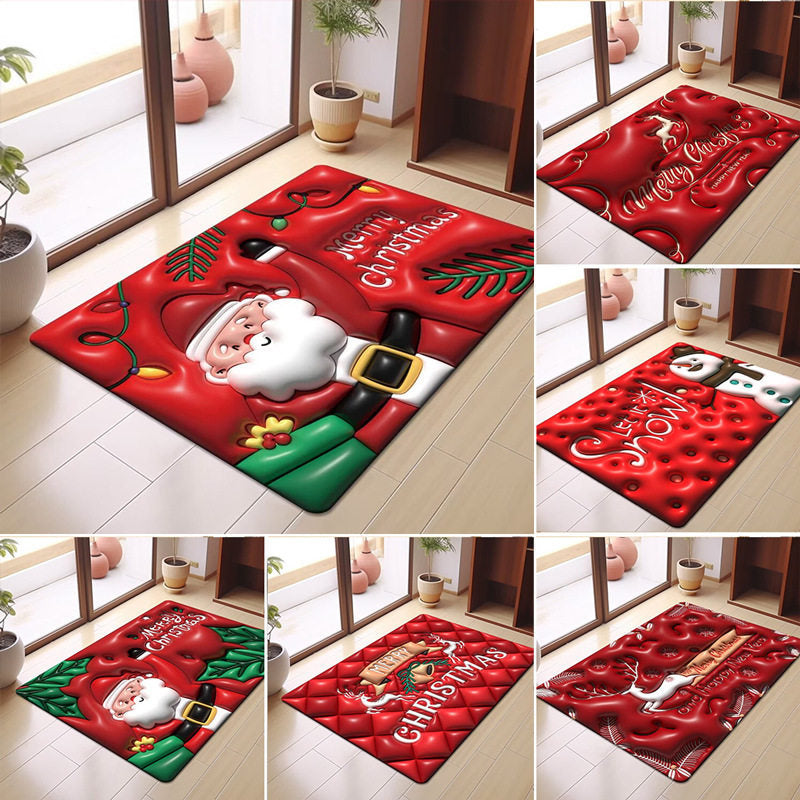 Christmas Themed Floor Mat Kalsten