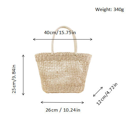 Handcrafted Basket Bag Kalsten