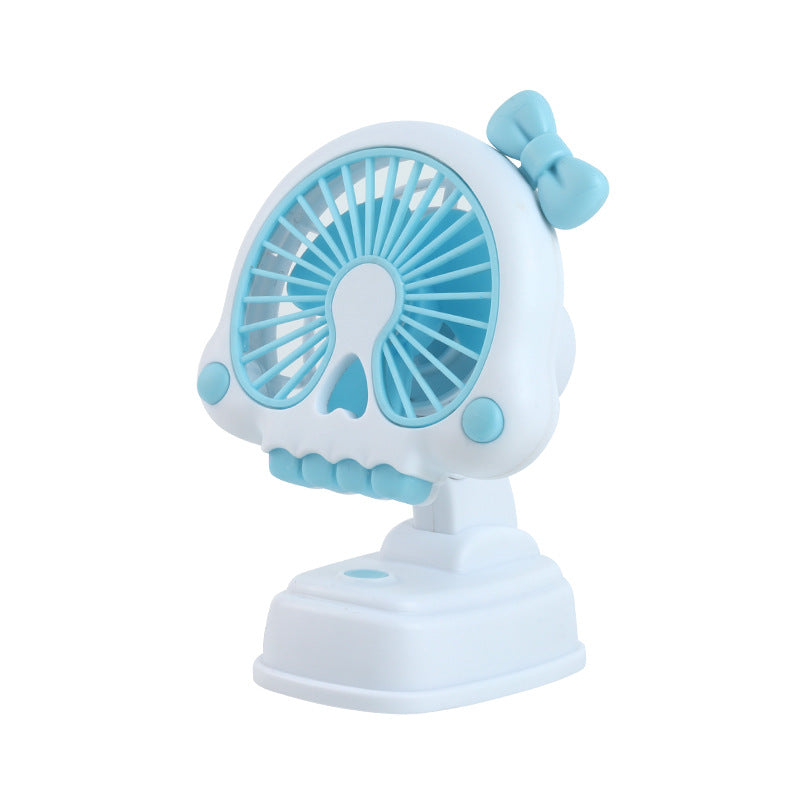 Cartoon Skull-Themed Desk Fan Kalsten