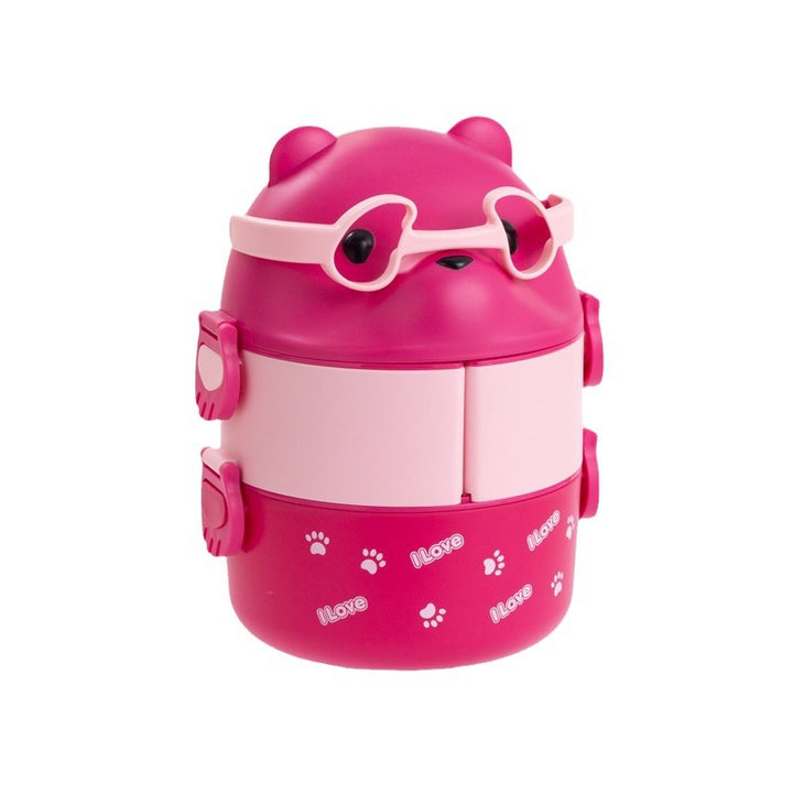 Bear-Themed Food Storage Container