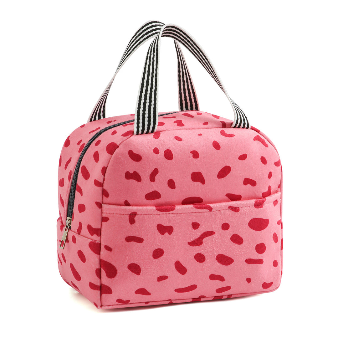 Insulated Spotted Lunch Cooler Bag Kalsten