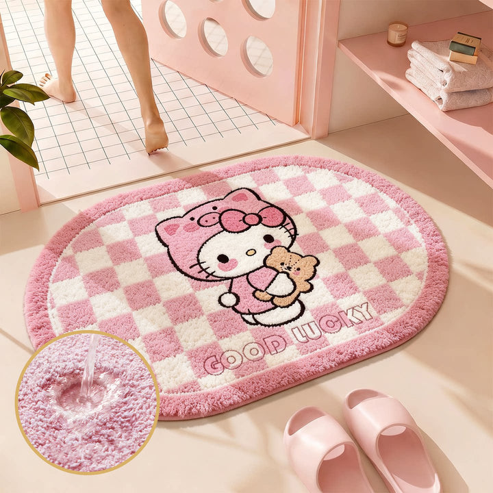 Cartoon Character Bath Rug for Home