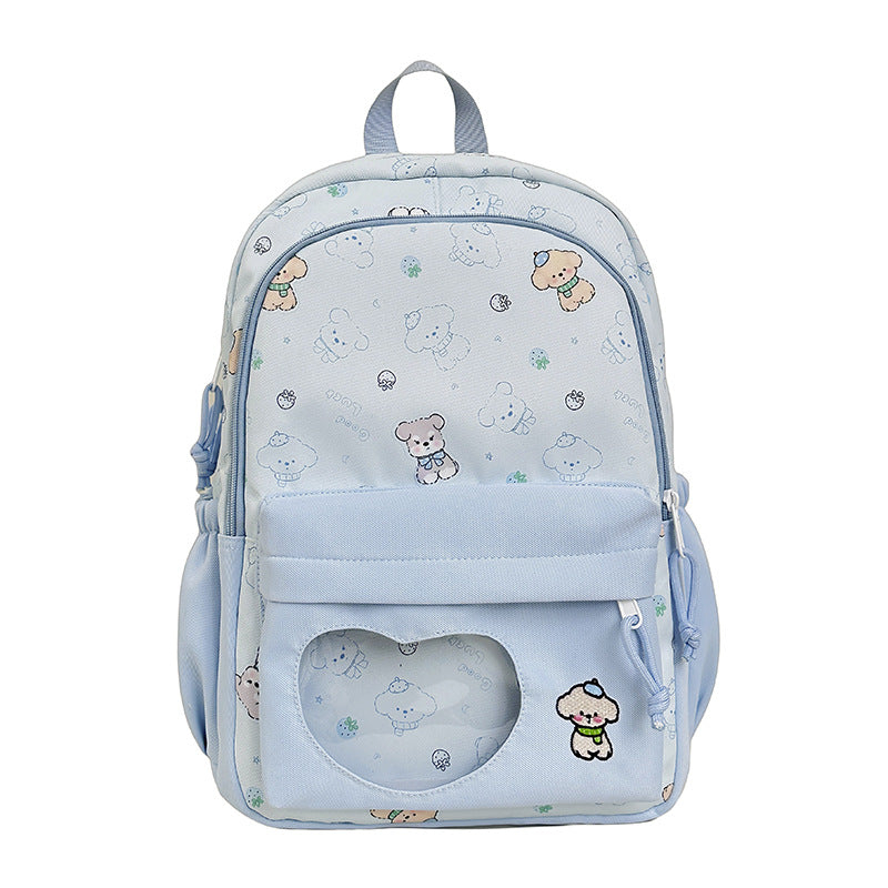 Backpack with Creative Music and Animal Motif Kalsten