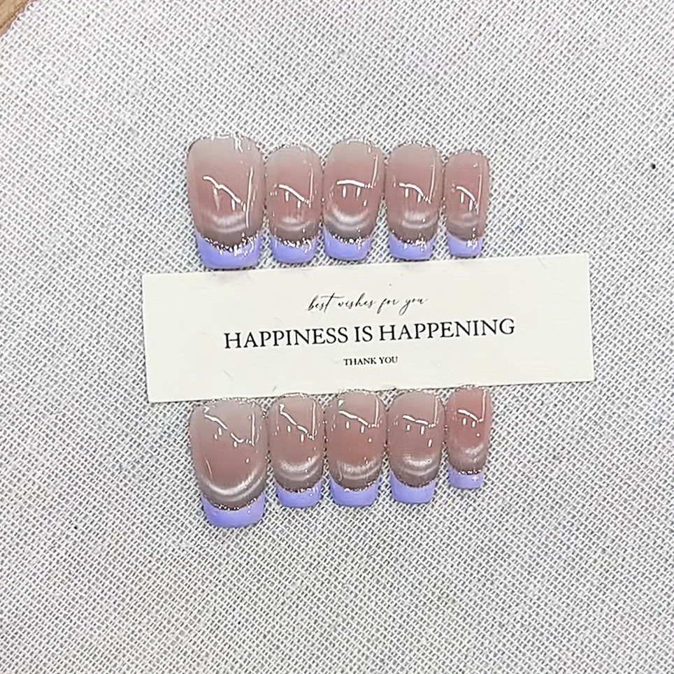 Glamorous Ombre Effect Press-On Nail Set Kalsten