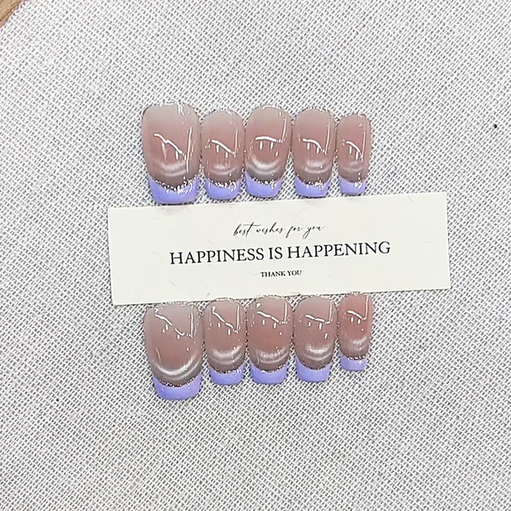Glamorous Ombre Effect Press-On Nail Set Kalsten