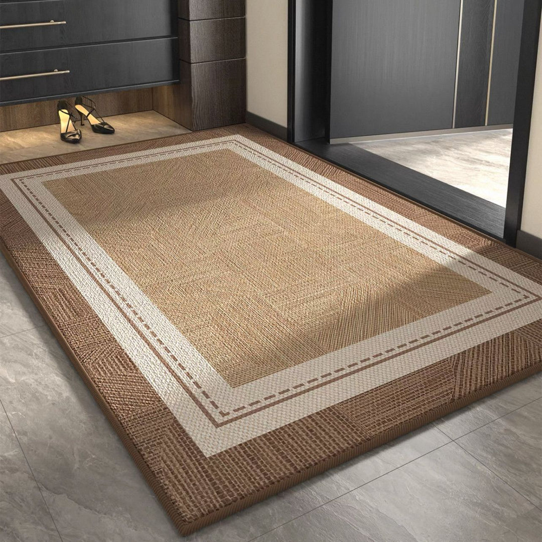Decorative Natural Fiber Entrance Mat