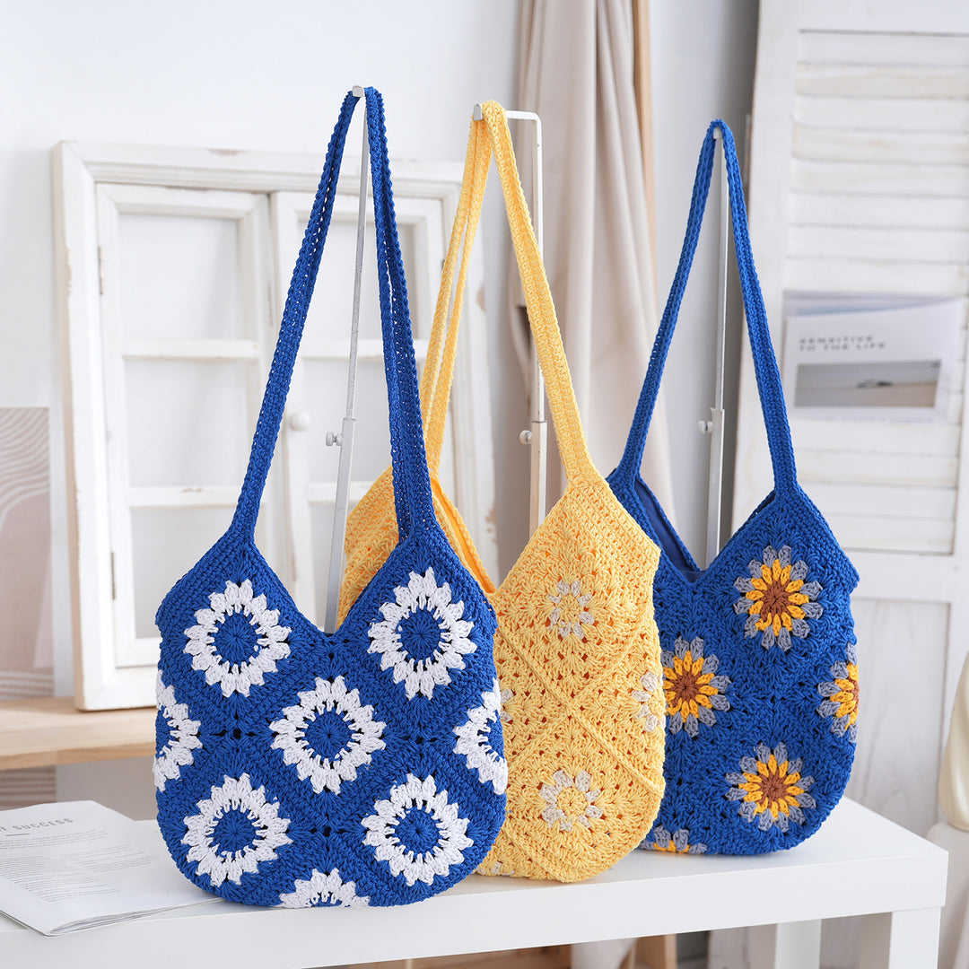 Handmade straw bag Kalsten