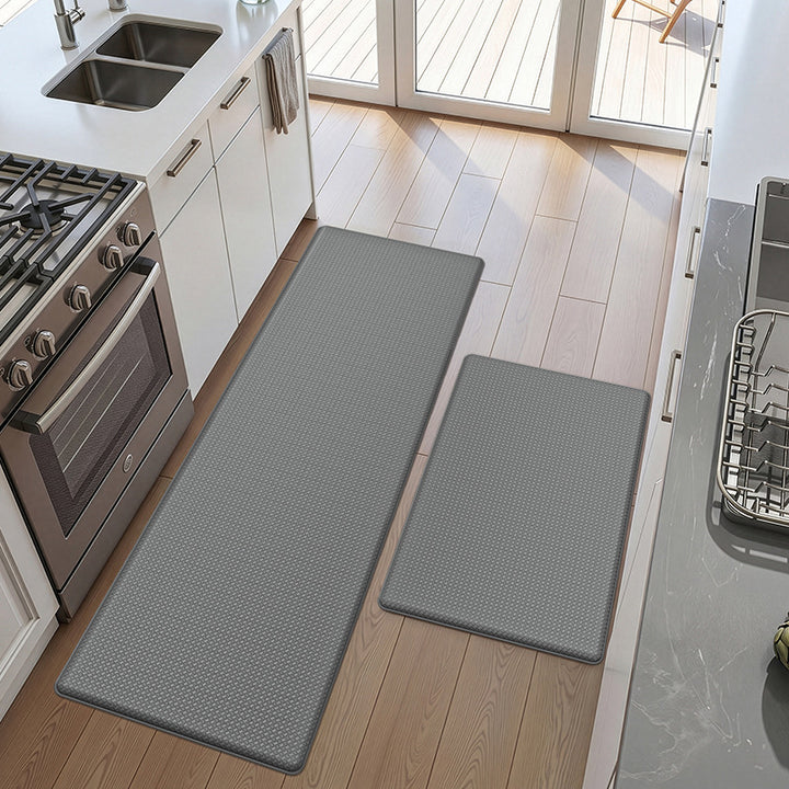 Anti-Fatigue Cushioned Kitchen Mat Set Kalsten