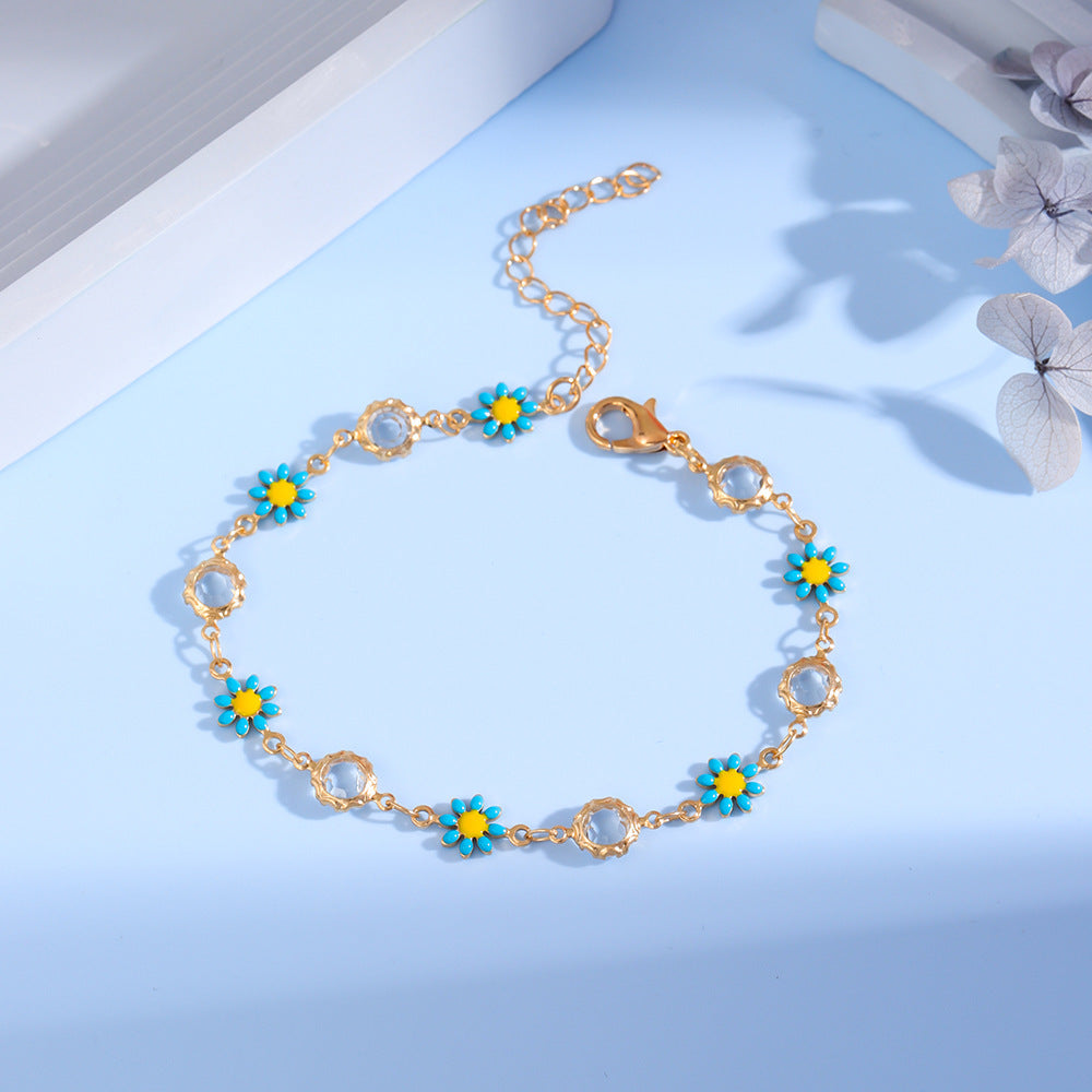 Floral Charm Bracelet Kalsten