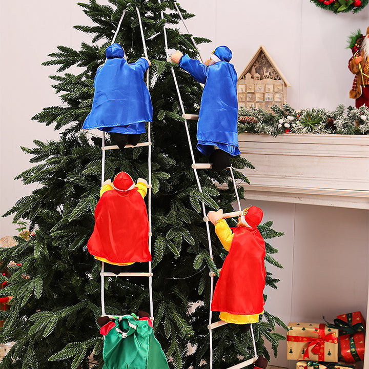 Decorative Climbing Figures with Ladder Kalsten
