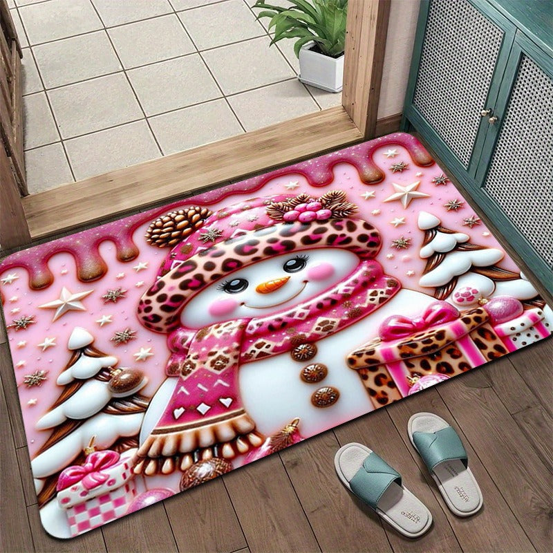 Grinch Christmas Themed Doormat Kalsten