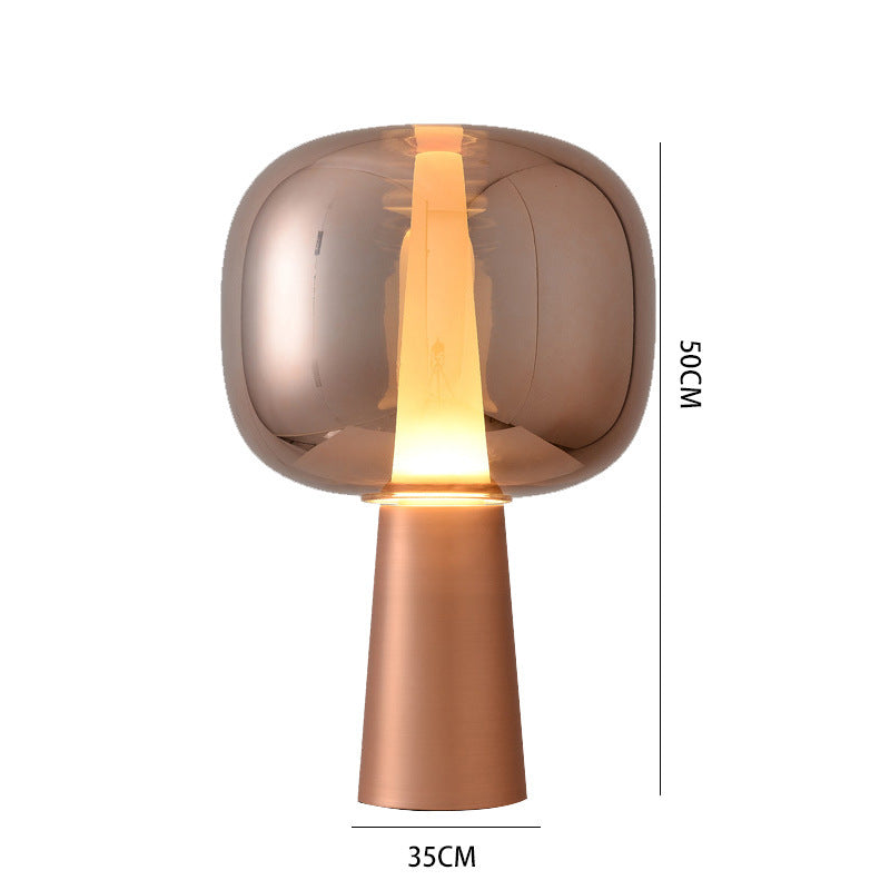 Modern Minimalist Floor Lamp with Transparent Base