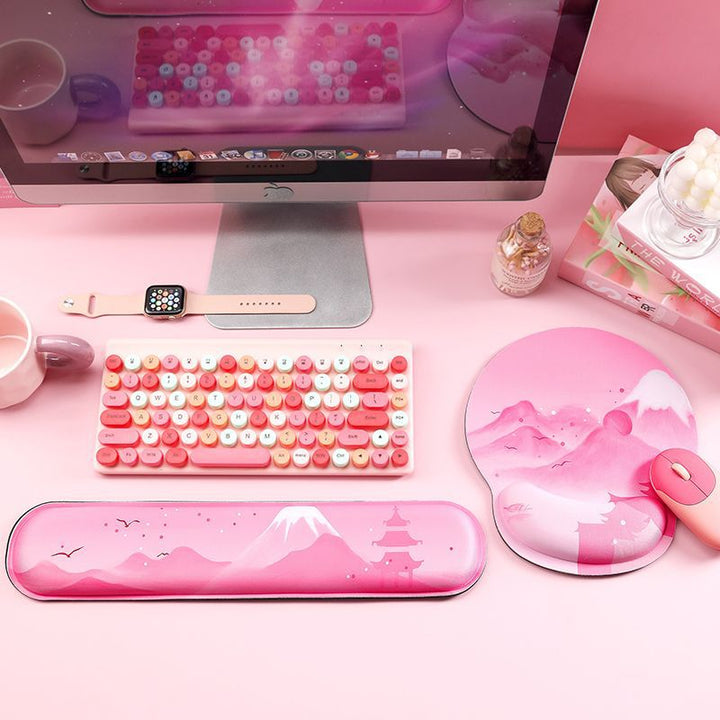 Ergonomic Mouse Pad with Wrist Support