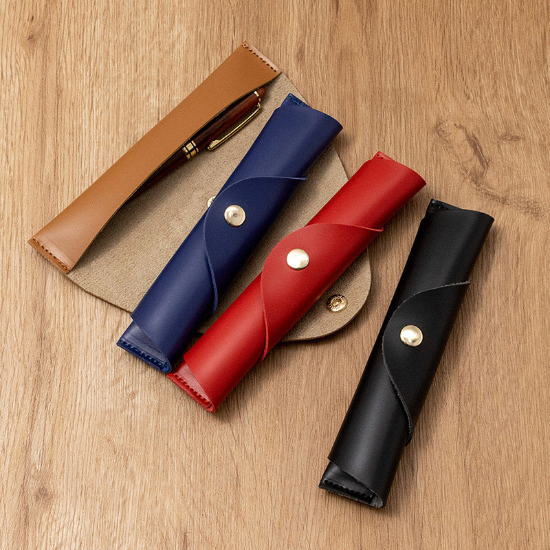 Leather Pencil Roll Case Kalsten