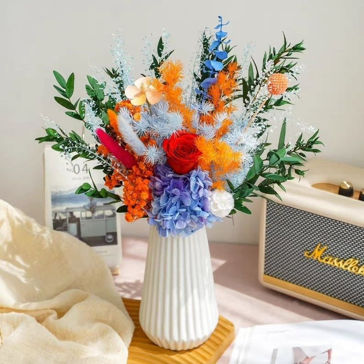 Whimsical Dried Floral Bouquet