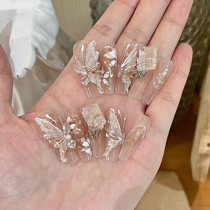 Elegant Sculpted Press-On Nails Kalsten