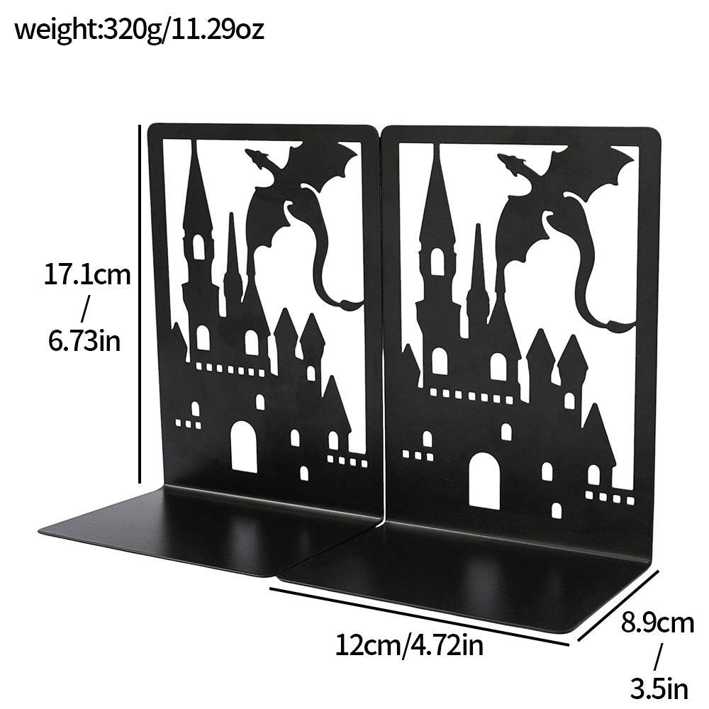 Fantasy-Themed Bookend Set