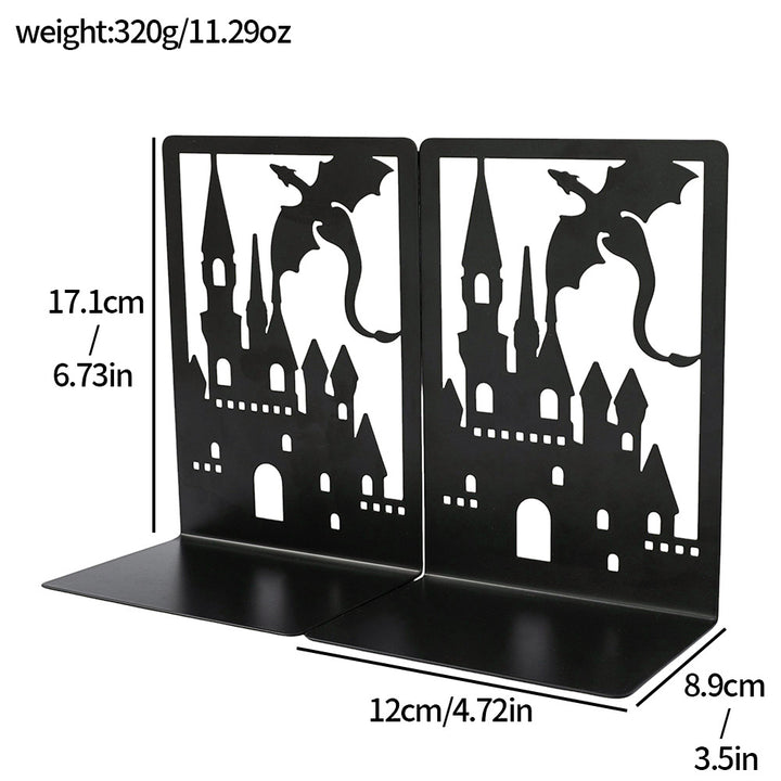 Fantasy-Themed Bookend Set