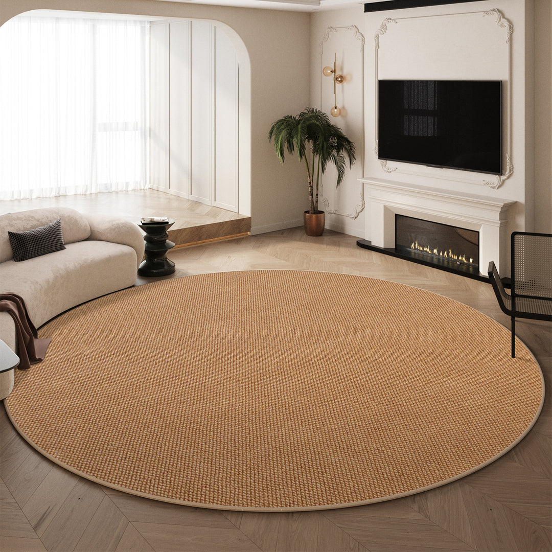 Natural Fiber Round Area Rug