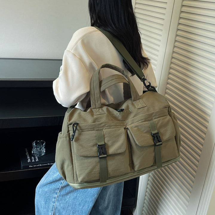 Multi-Pocket Utility Duffel Bag Kalsten